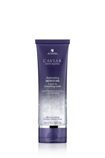 Caviar anti-aging replenishing moisture leave-in smoothing gelee 100 мл / Несмываемый гель-биоревитализация для увлажнения волос с морским шелком