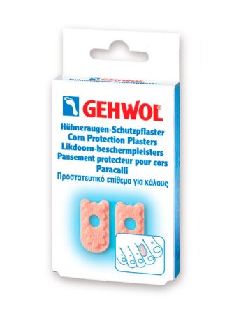Пластырь для размягчения сухих мозолей с салициловой кислотой Gehwol, 8 шт