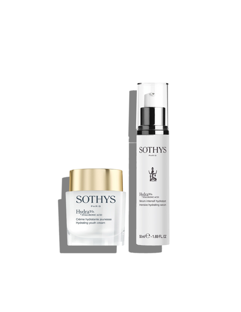 КБ Набор косметики для лица Sothys Comfort Hydra Cream 50мл + Serum 50мл