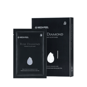 Rose Diamond Mask / Тканевая маска с бриллиантовой крошкой