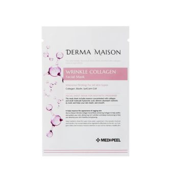 Тканевая маска антивозрастная с коллагеном MEDI-PEEL Derma Maison Wrinkle Collagen Facial Mask
